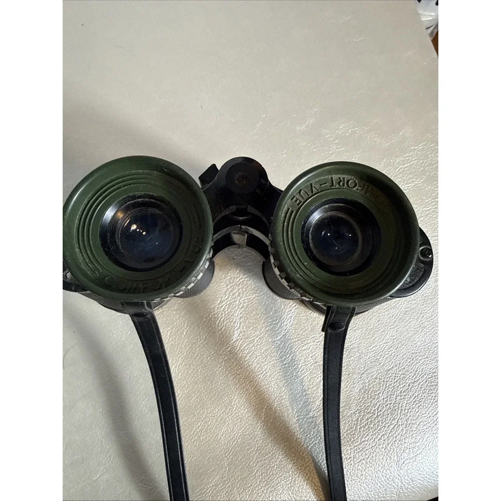 Vintage Focal Siam Cat Optics 8x35 Coated Binoculars Night Vision Adapted